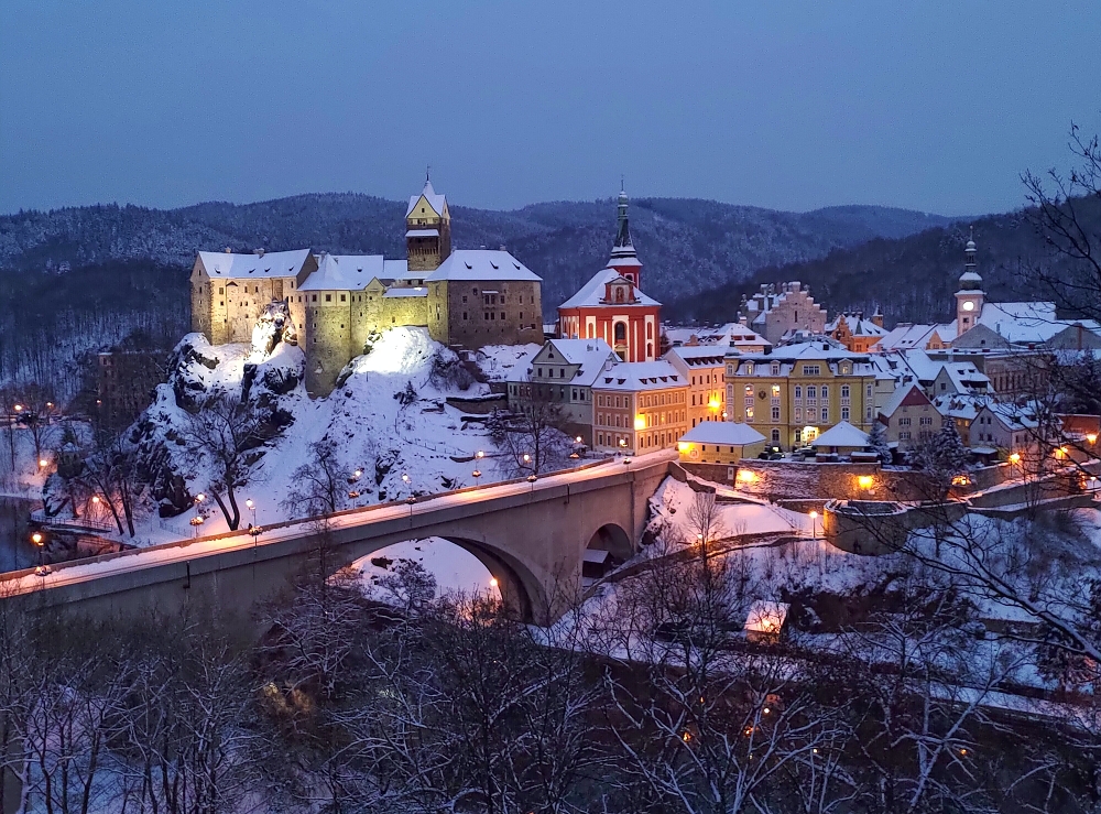 The historic castle Loket