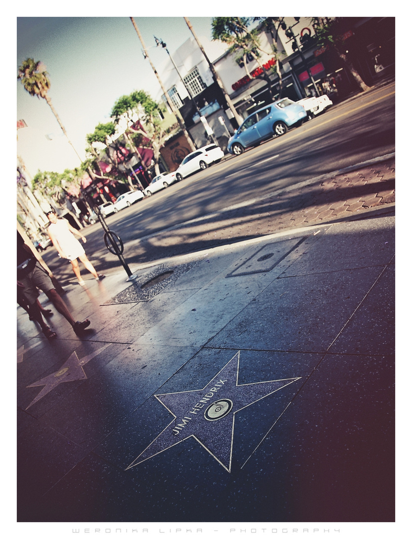 The Hollywood Walk of Fame ...