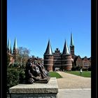 the Holstentor in Lübeck (Ger)