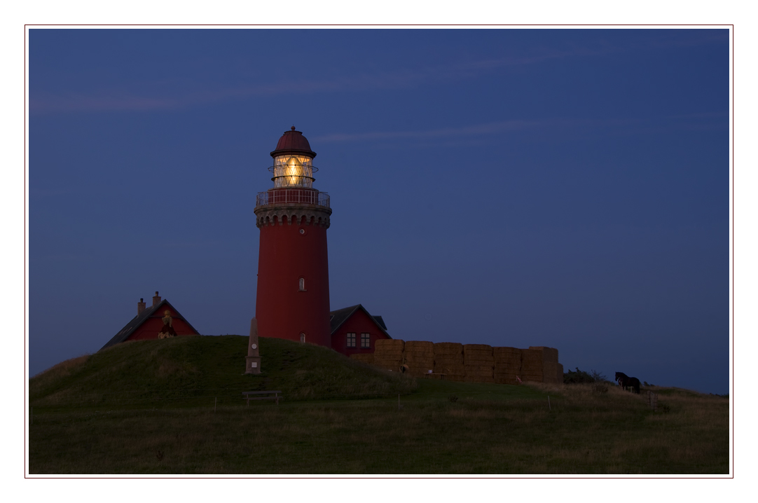 The horse and the light tower...