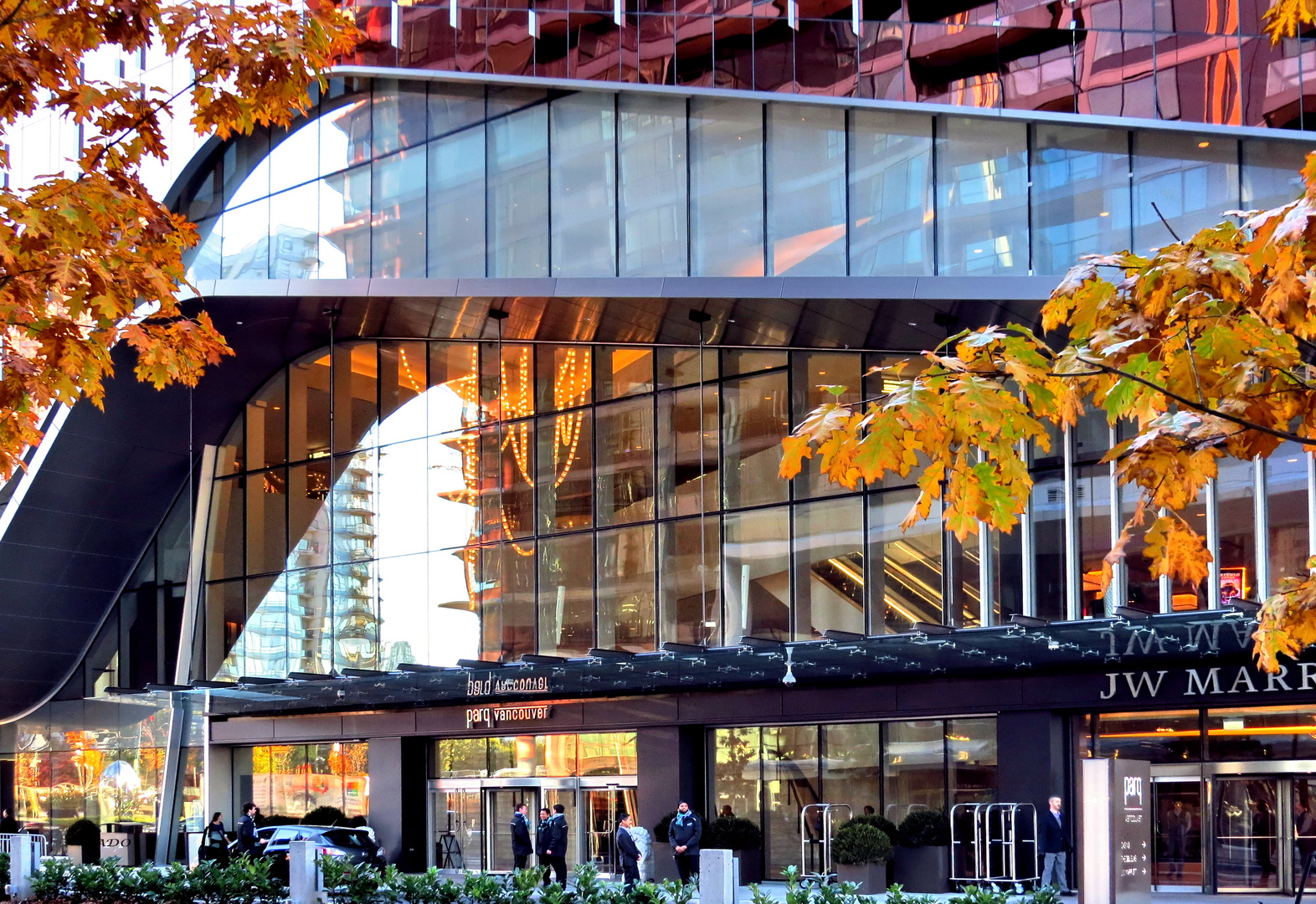 The Hotel Entrance