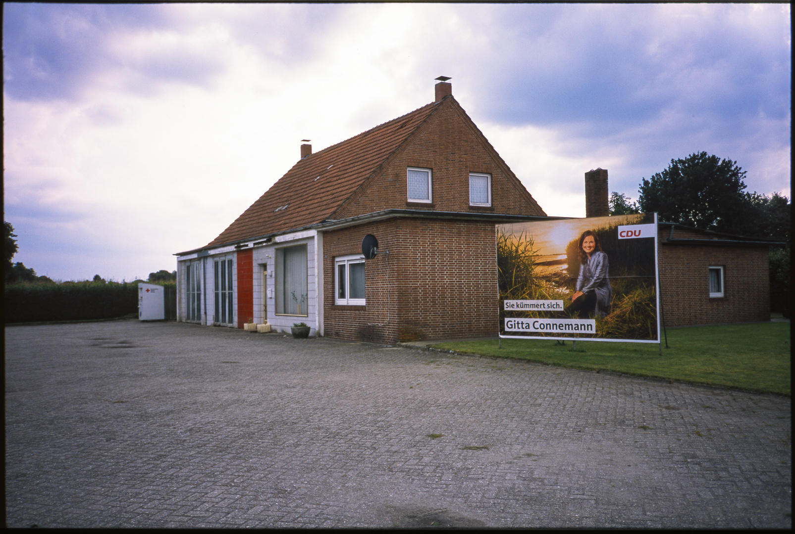 The house and the rising sun