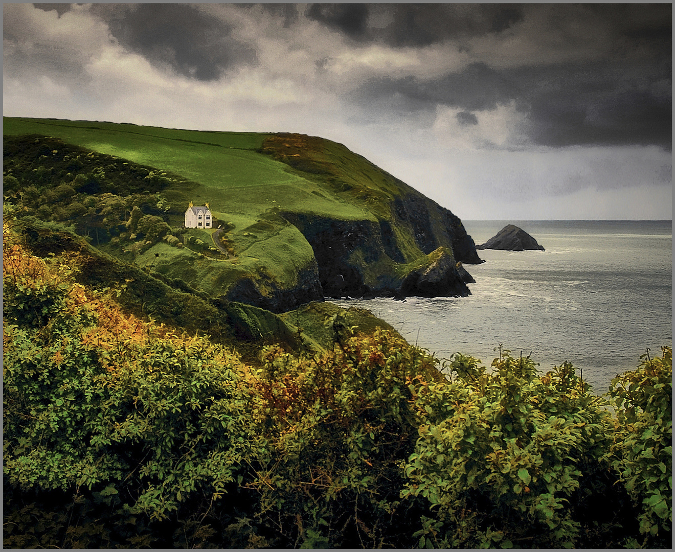 THE HOUSE BY THE SEA.