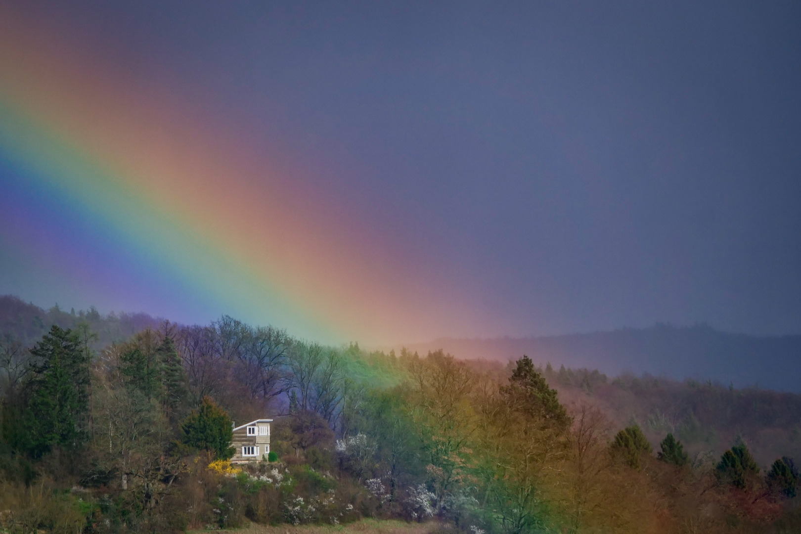 The house under the rainbow 