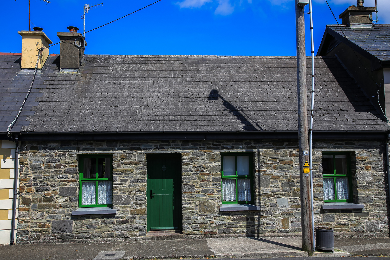 The House with the green Door.....