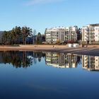 The houses of Aurinkolahti and the Sunnybeach