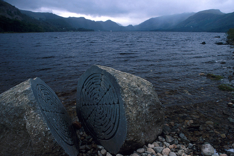 "The Hundred Year Stone", Derwent Water, Lake District