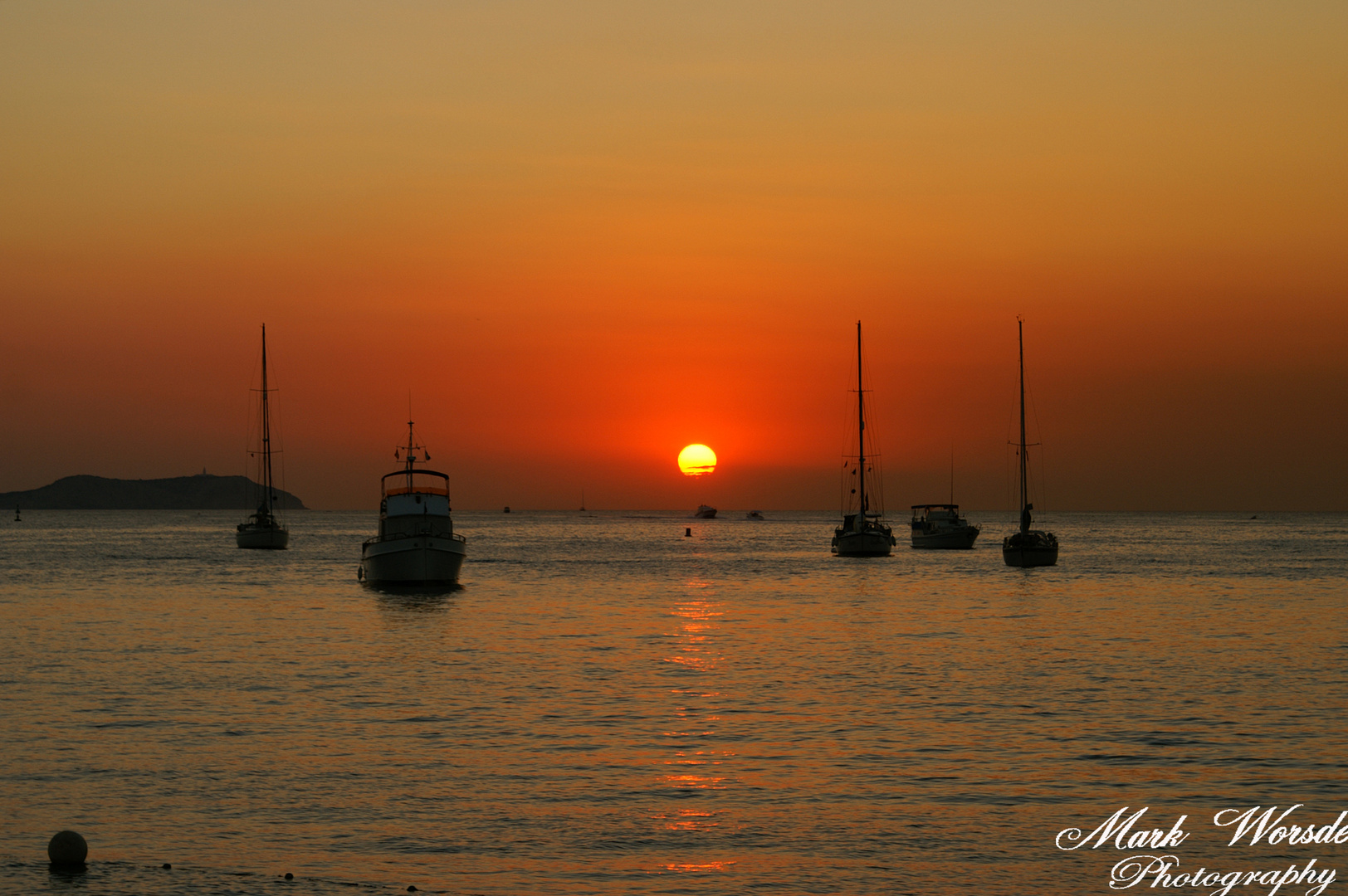 the ibiza sunset