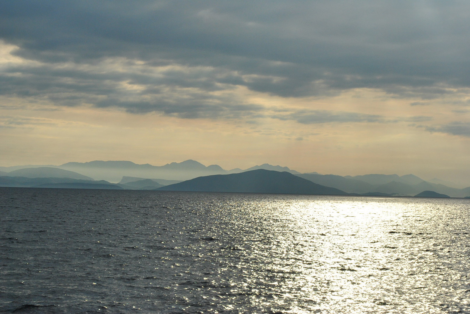 The Ionian Sea in the morning