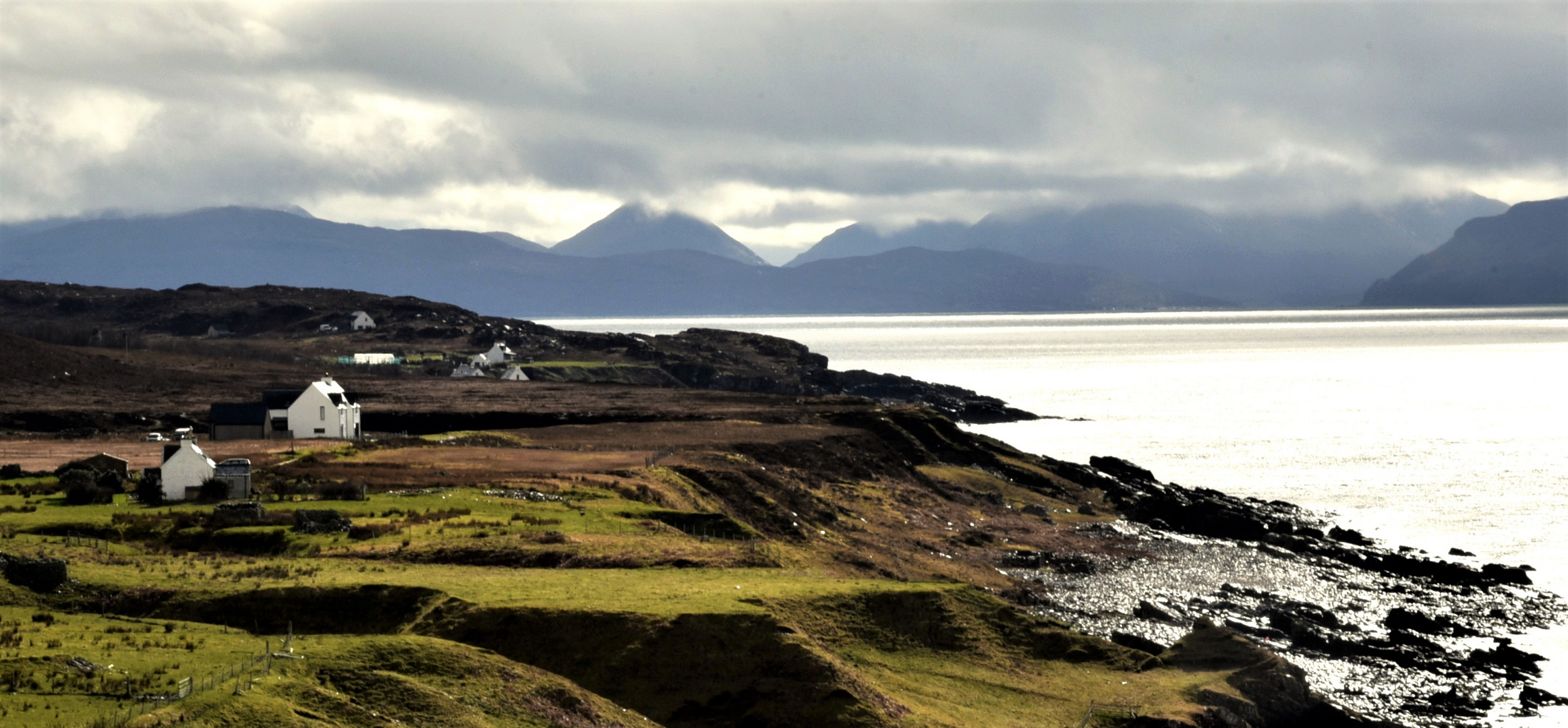 The Isle of Skye in the distance