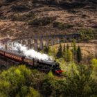 The Jacobite Steam Train at Glenfinnan