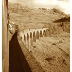 The Jacobite Steam Train on Glenfinnan Viaduct