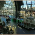 the Jades singing in the Sage concourse