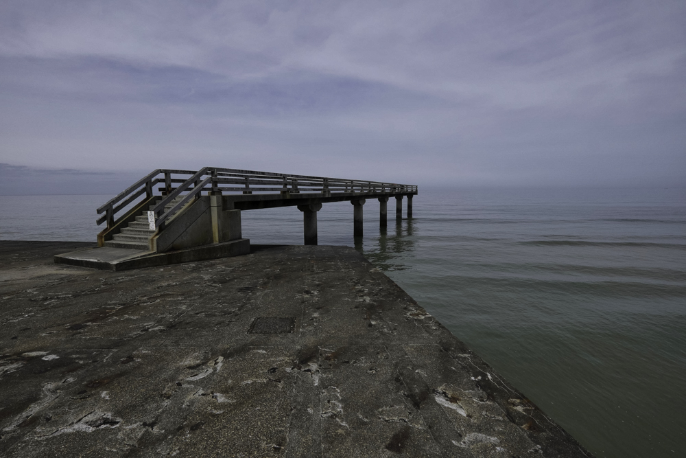 The Jetty at Vierville s/ Mer ( Omaha Beach )