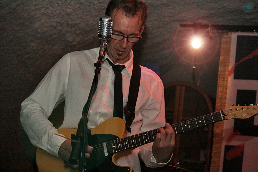 the jive pumpkins im blueskeller, peter helfen