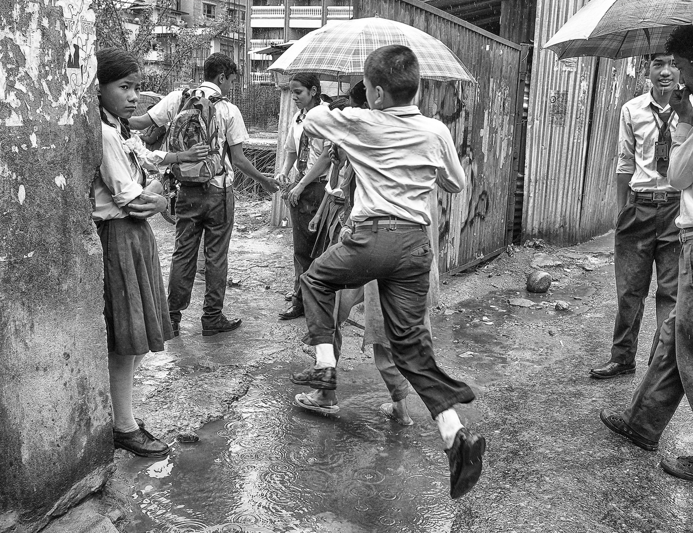 The Joy of Puddle Jumping