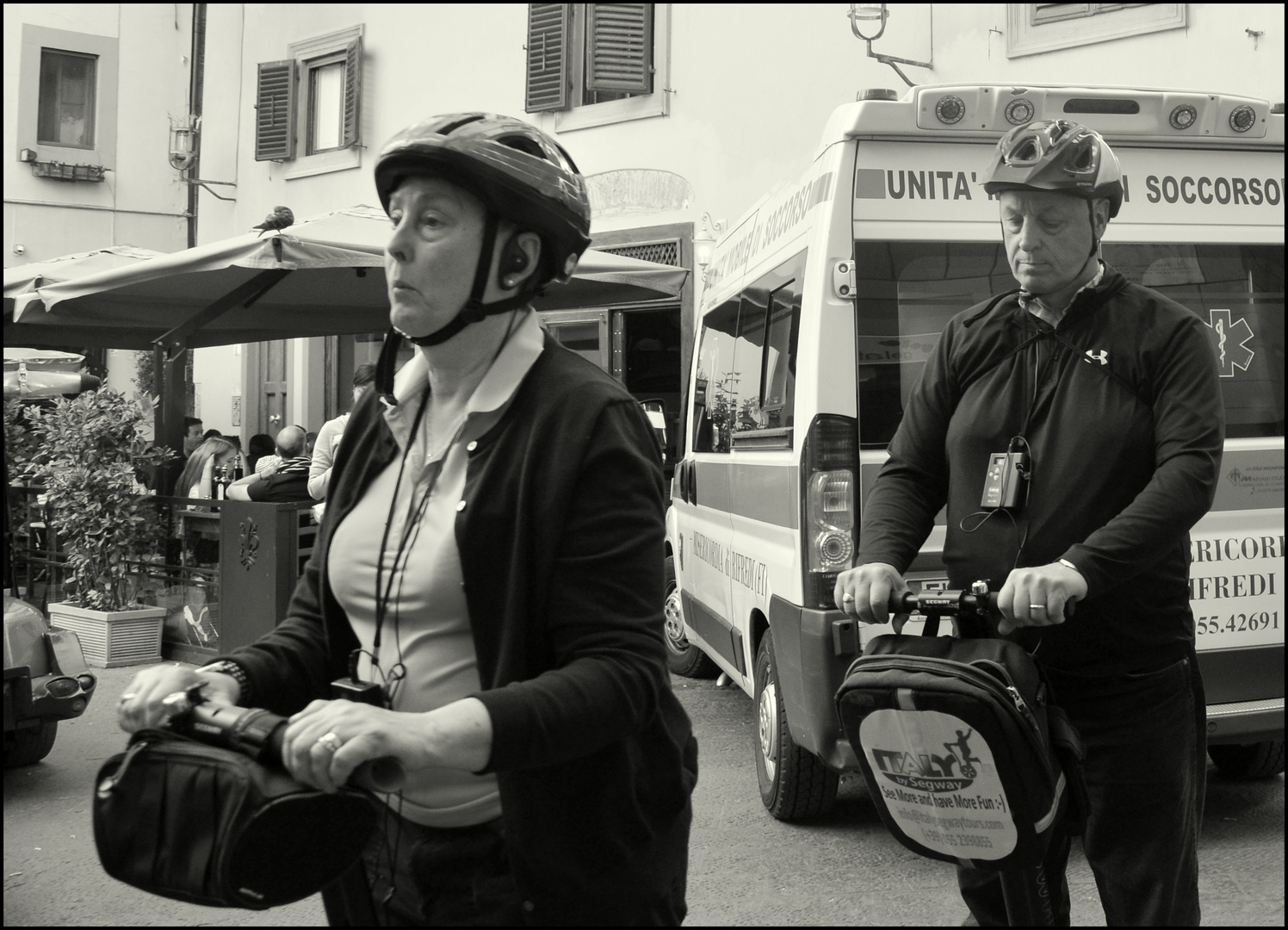 The joy of riding a segway!