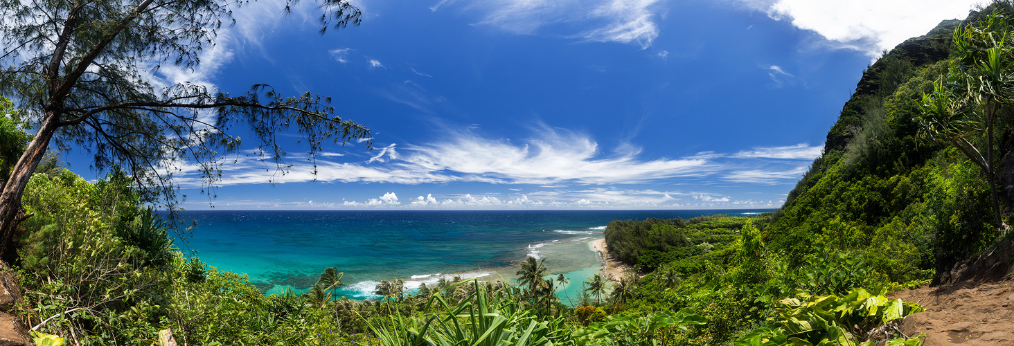 The Kalalau Trail (Pano)