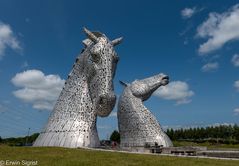 The Kelpies (Falkirk / Schottland)