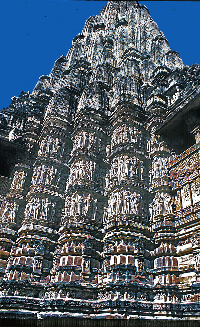 The Khajuraho Hindu  temples