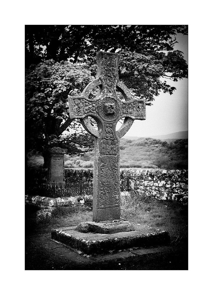 the kildalton cross on the isle of islay