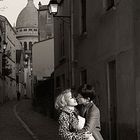 the kiss at Montmartre  " Cindy Cherman"