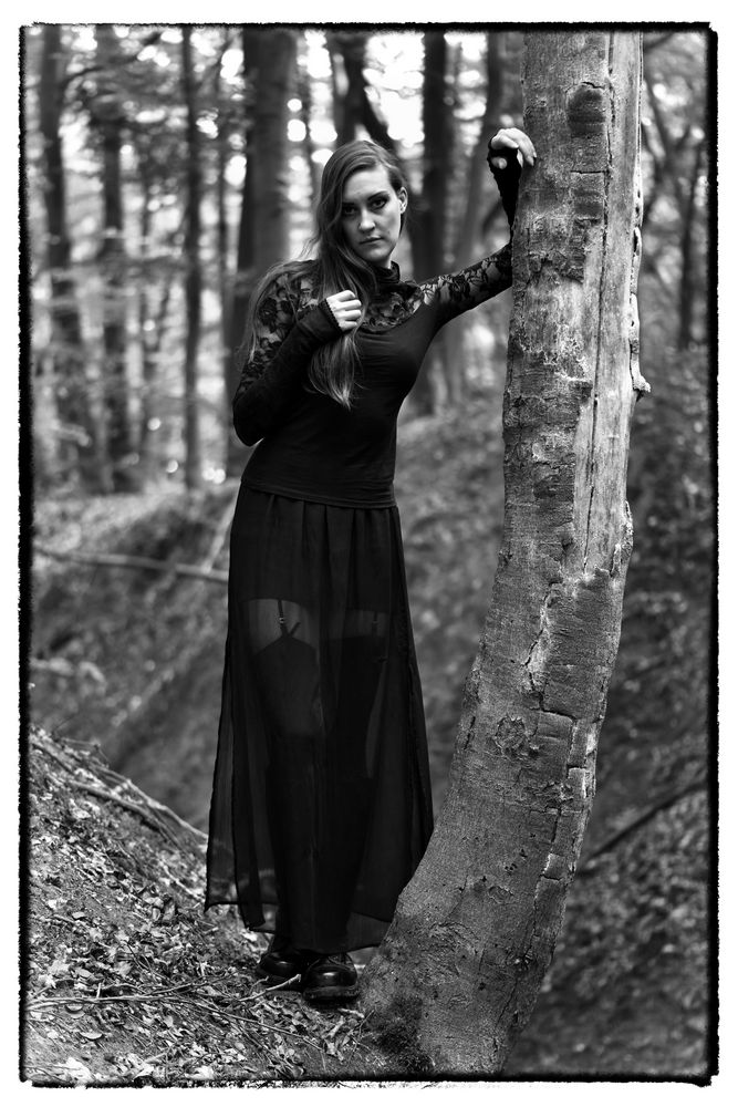 The Lady in Black (2) Foto & Bild outdoor, gothic, portrait Bilder