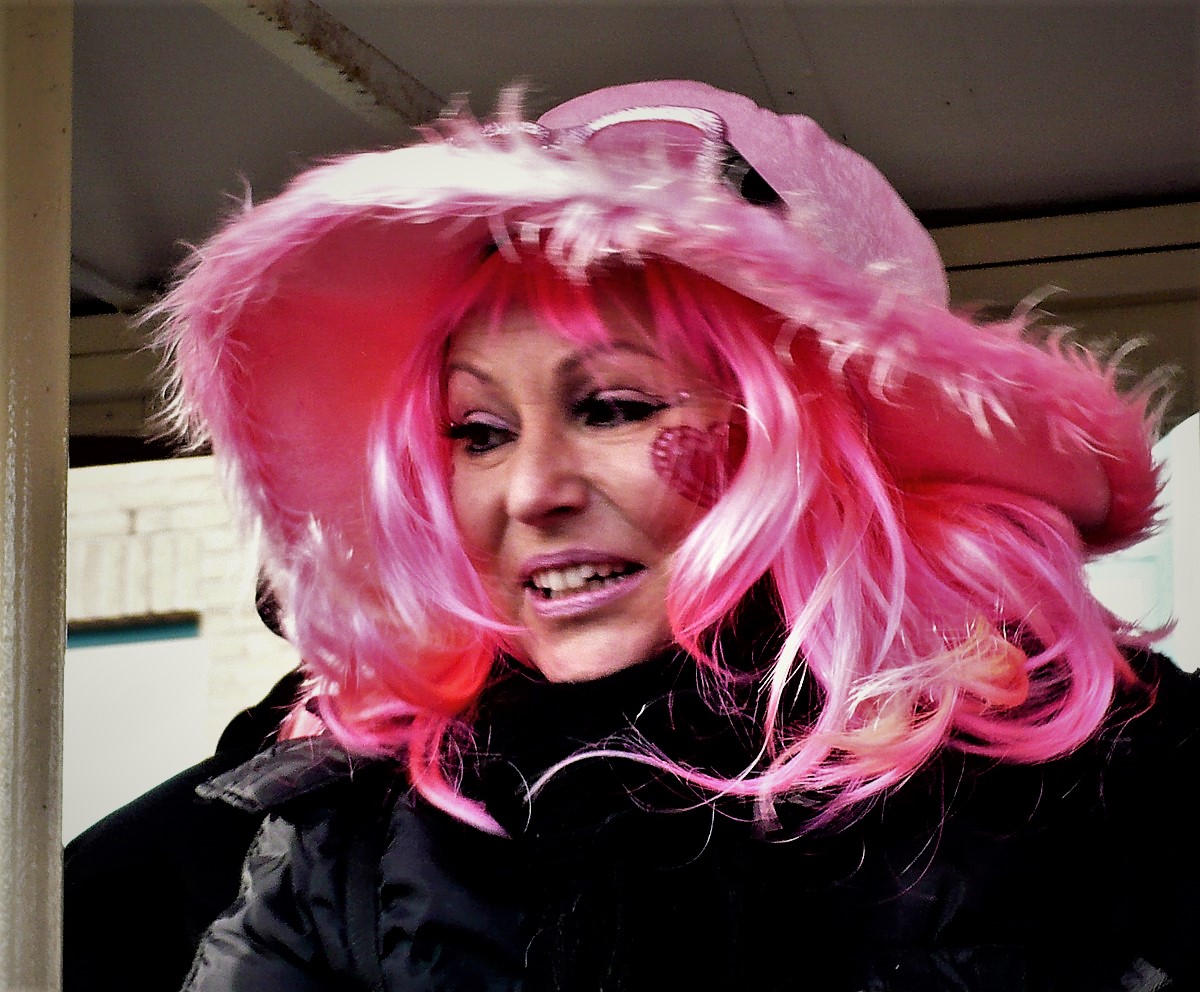 .. The Lady in Pink .. Foto & Bild | karneval, fasching, street Bilder ...