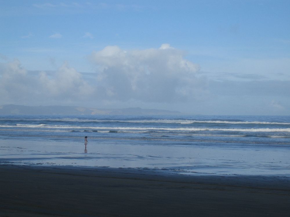 The lady on the beach.....