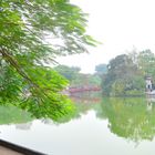 The lake - in the center of Hanoi.