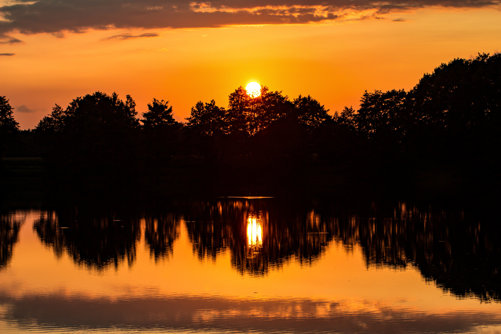 The lake @ Sunset