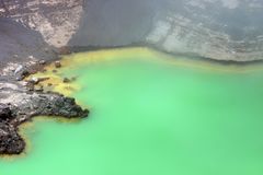 The Lake within the Vulcano Irazu, Costa Rica