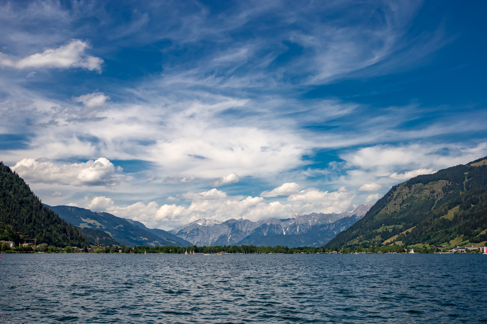 The lake Zell am See