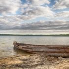 The last pier of the boat