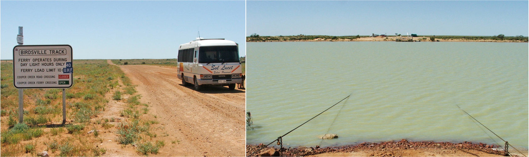 * The last Year of the Ferry over the Cooper Creek *