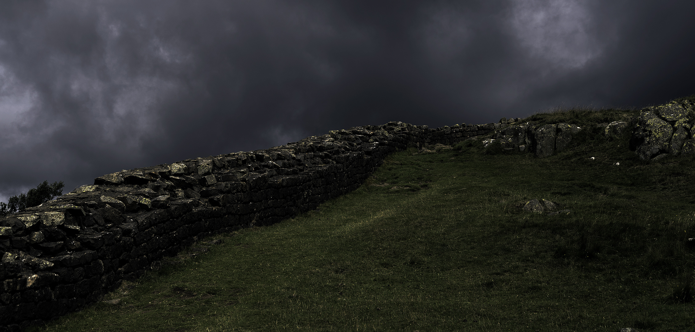 The legendary Hadrians Wall 