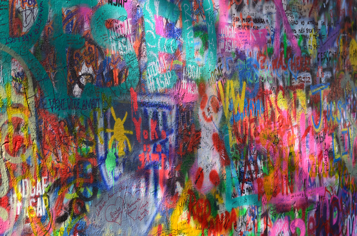 The Lennon Wall Praque