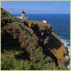 the lighthouse at St Abbs Head