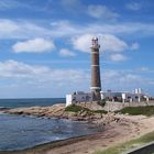 The lighthouse in José Ignacio Beach