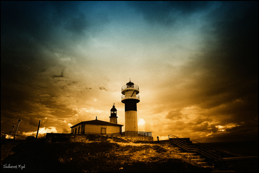 The lighthouse in San Ciprian