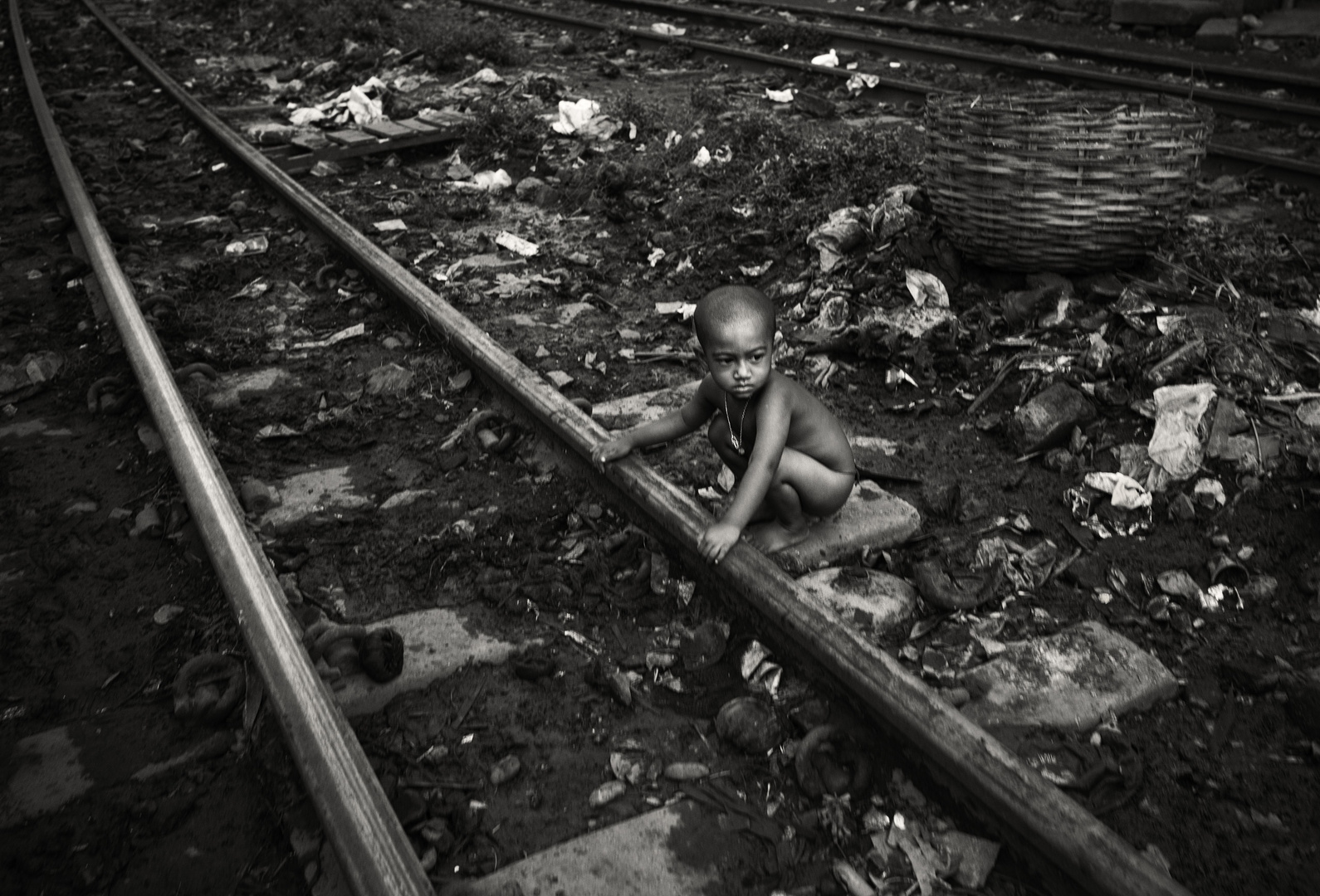 The little Boy of the Railway track