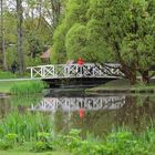 The little bridge on park