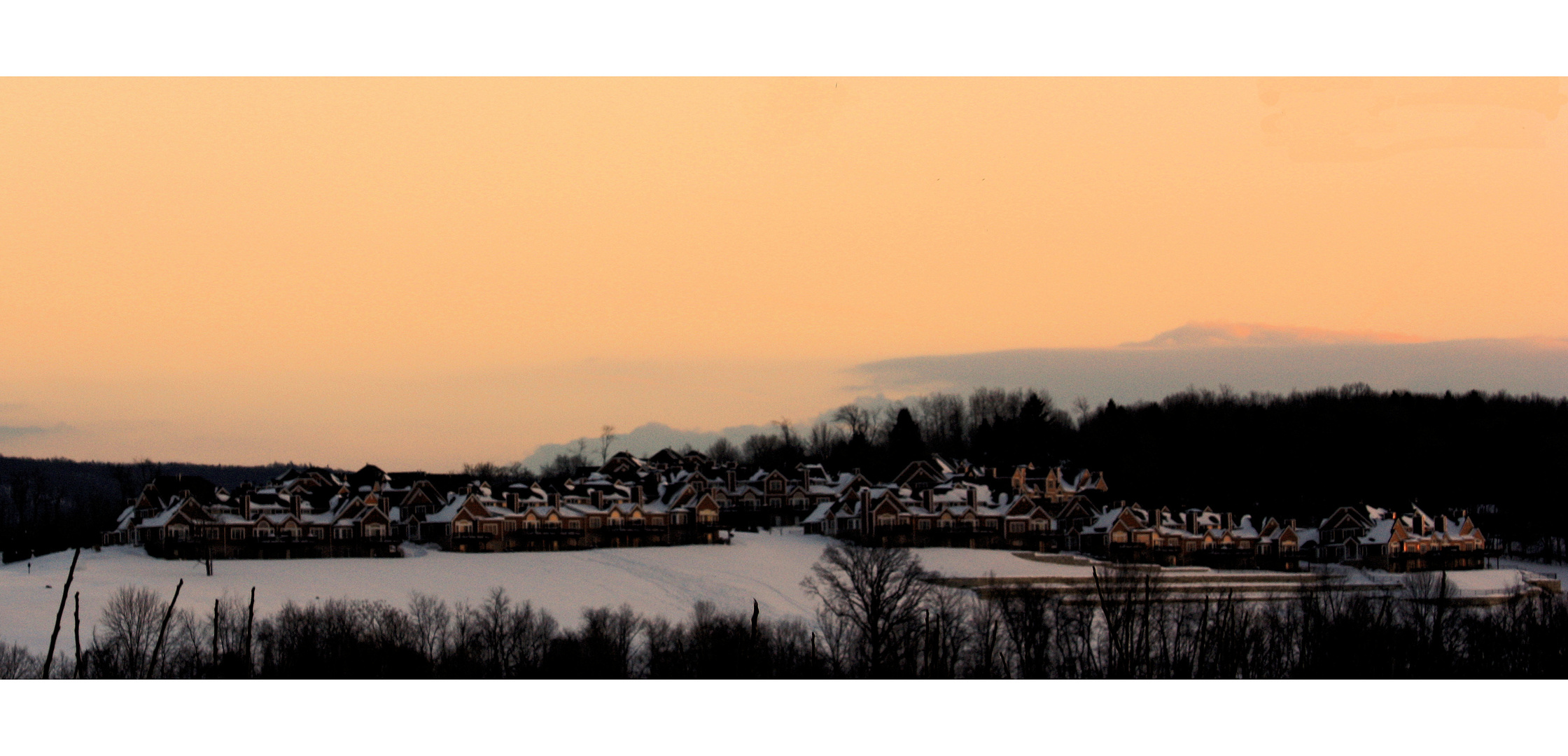 the little village on the top of the mountain.