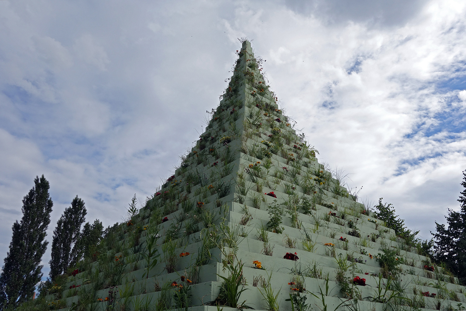 The Living Pyramid