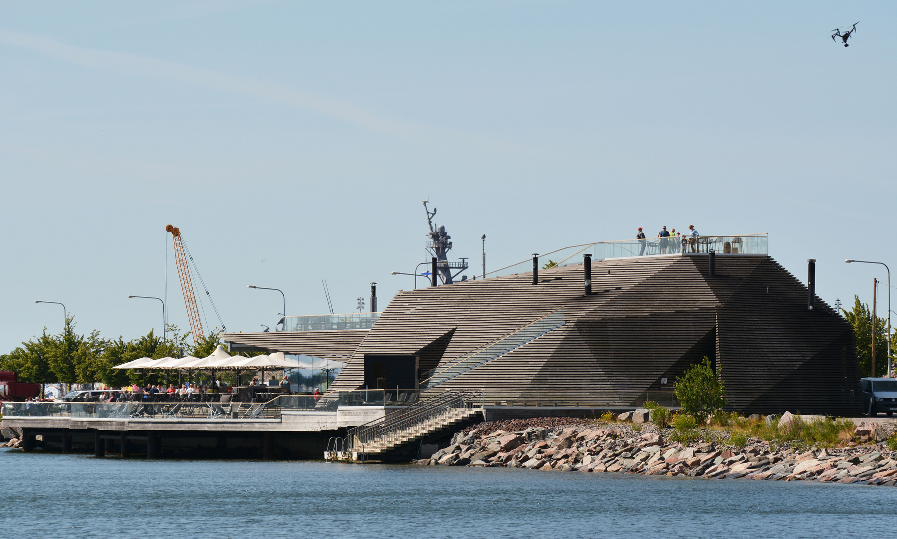 The Löyly sauna on Hernesaari