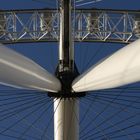 The London Eye - Die vermutliche größte Radnarbe der Welt