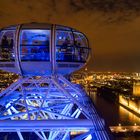 the London eye, starting in space