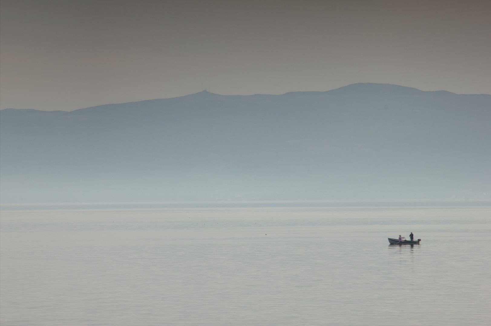 The lonely boat