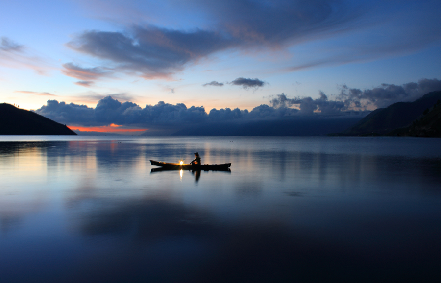 the lonely fisherman