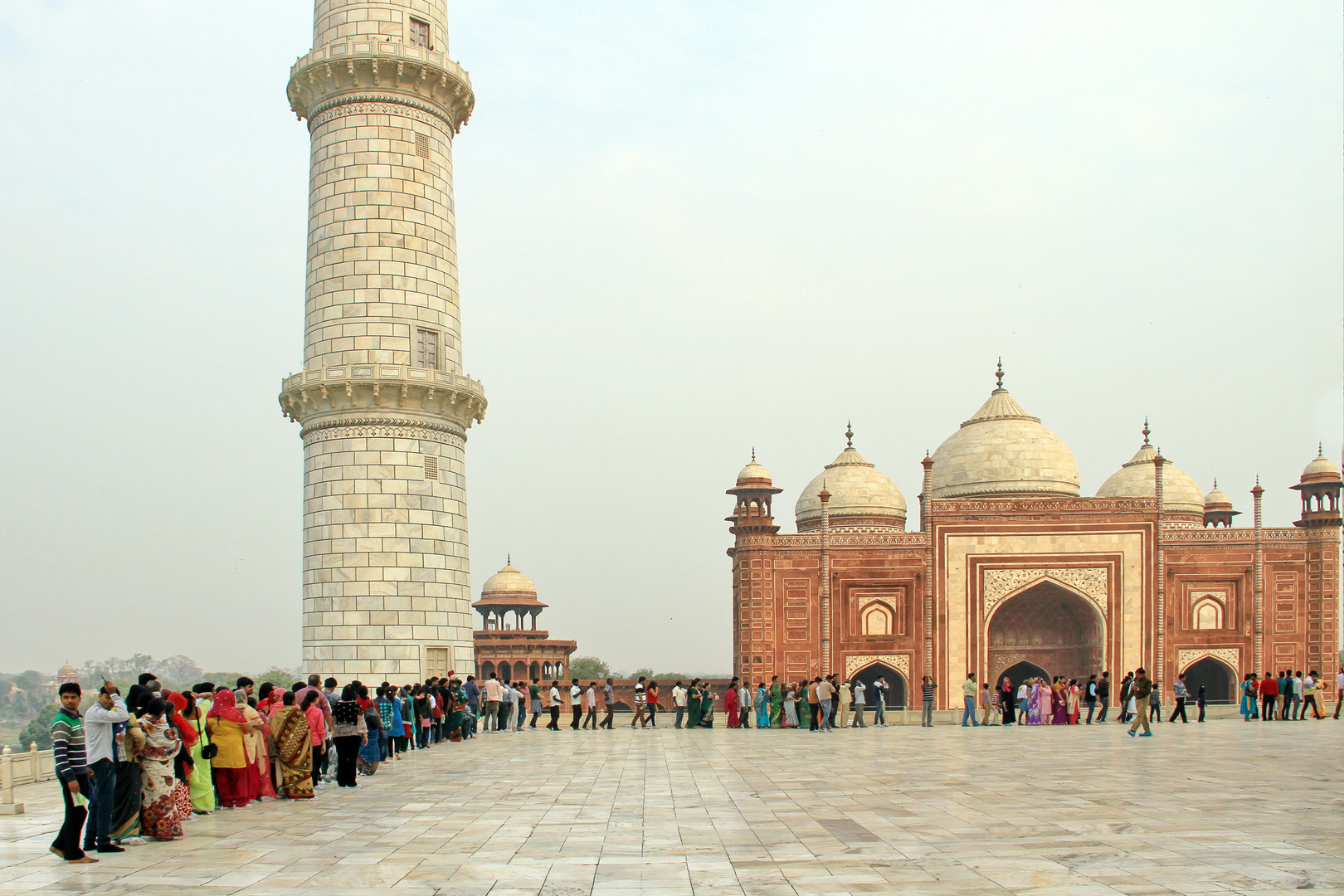 The long and winding queue